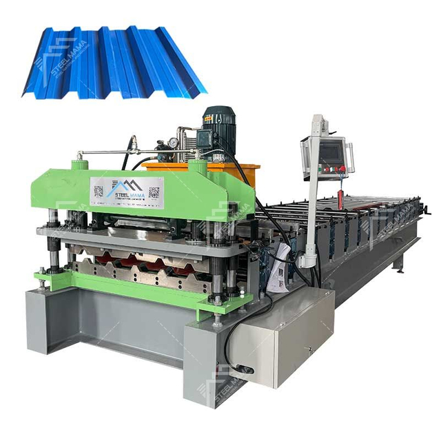 Steelmama Zimbabwe Popular Professional Production 760 Trapezoidal Roofing Sheet Roll Forming Machine