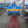 South Africa Popular Full Automatic 686 Trapezoidal & 762 Corrugated Roofing Sheet Double Layer Machine