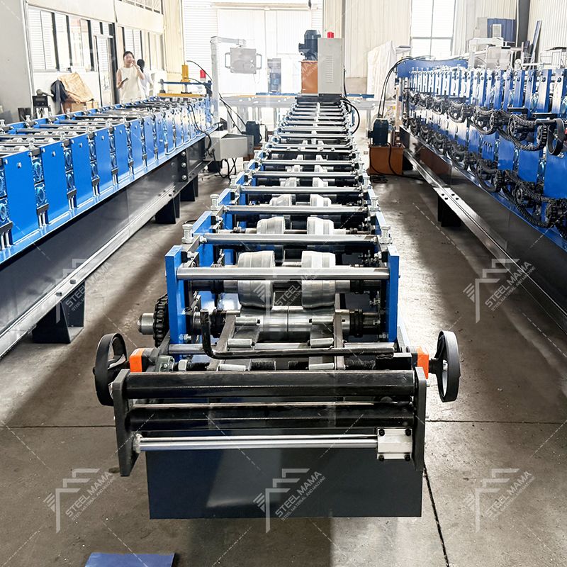 America Popular Customized Design Galvanized Steel Corner Post Roll Forming Machine