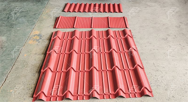 800 Tile Roofing Sheet Three Layer Machine