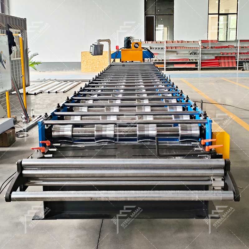 Steelmama High Efficiency 759 Trapezoidal Roof Sheet Metal Panel Forming Machine for IIvory Coast