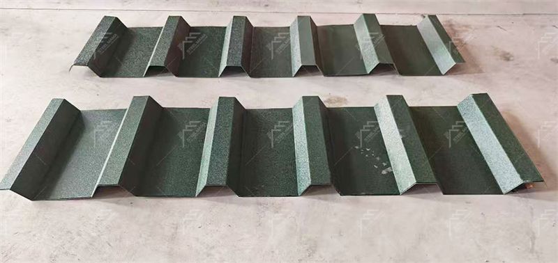 double roofing sheet making machine