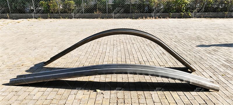 Crash Barrier Beam Curving