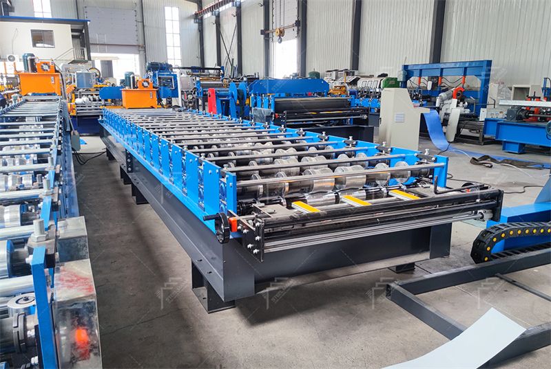 trapezoidal roll forming machine