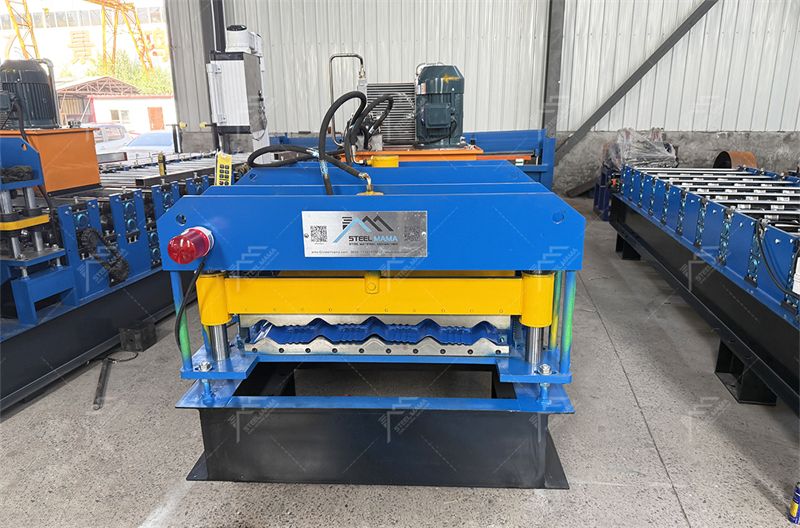 Metal glazed tile roof sheet machine