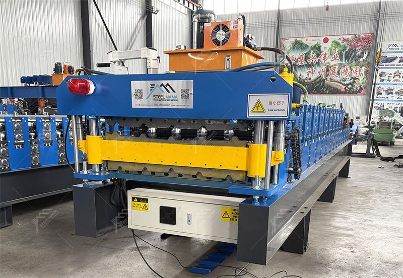 double layer roof panel roll forming machine