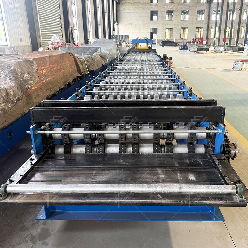 America Popular Automatic Control 846 Decking Floor Roll Forming Machine