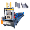 Uganda Popular High Performance Full Automatic CZ Purlin Roll Forming Machine
