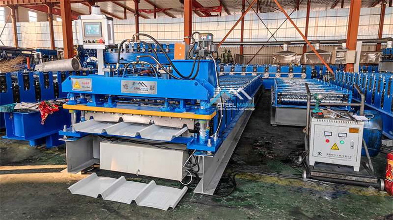 Trapezoidal Profile Roofing Sheets machine