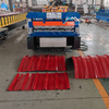 Factory Sale 1025 Trapezoidal With Crimping Glazed Metal Roof Cold Roll Forming Machine