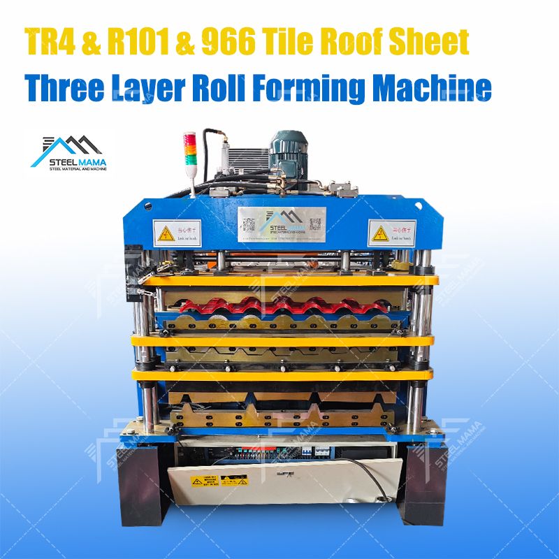 R101 Trapezoidal Roofing Sheet Making Machine