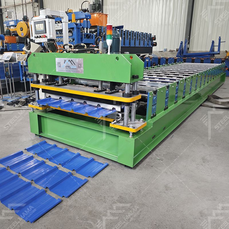 Colombia Popular Automatic TR6 Trapezoidal Metal Roof Sheet Roll Forming Machine