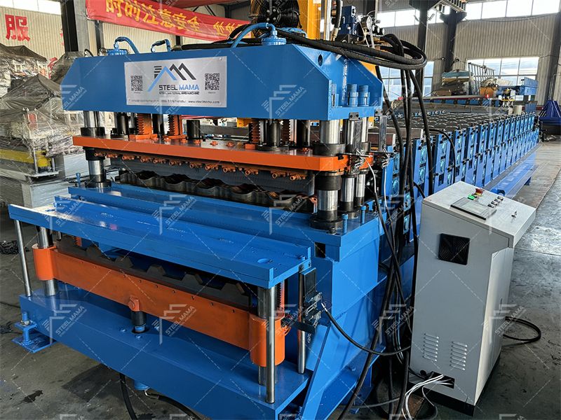 trapezoidal sheet roll forming machine