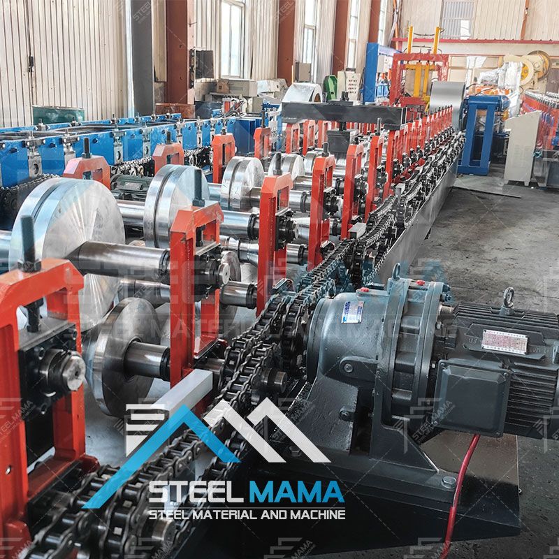 Customized Full Automatic Profile Special Design Metal Welding Pipe Cold Roll Forming Machine With Punching