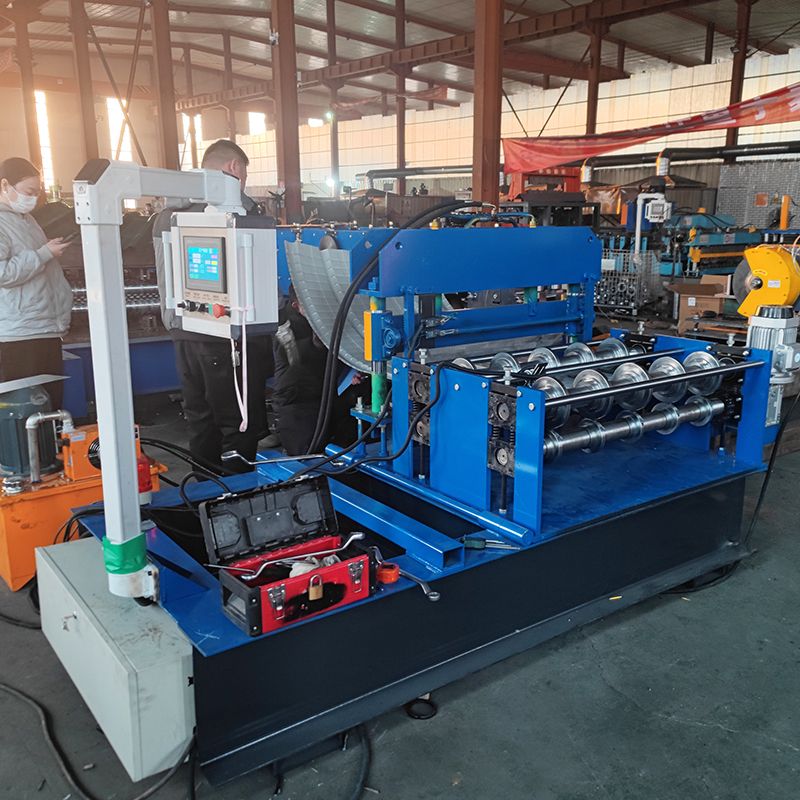 Zimbabwe Popular Custom Design High Productivity Trapezoidal Sheet Crimping Machine