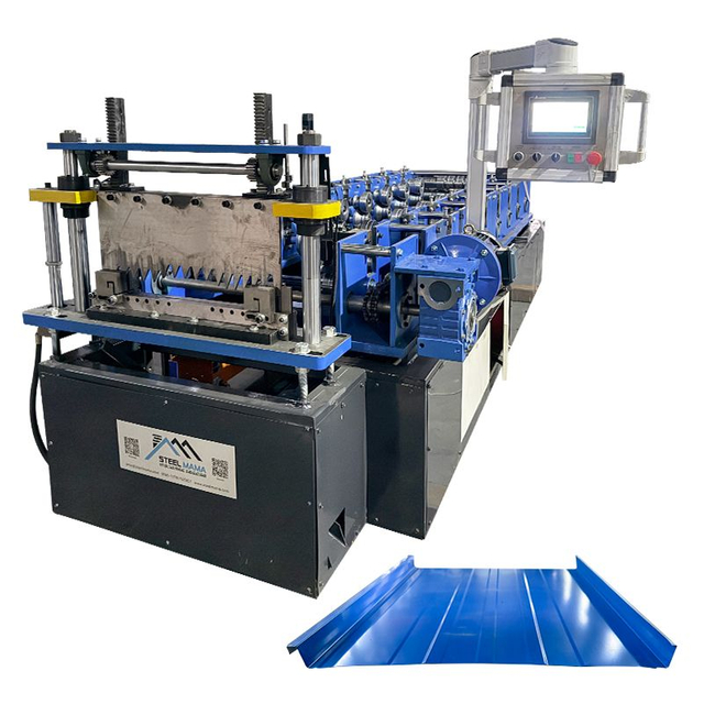 Colombia Popular High Standard Kr24 Portable Standing Seam Roof Sheet Roll Forming Machine