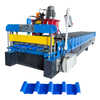 Durable Full Automatic 686 Trapezoidal Roofing Sheet Roll Forming Machine for Zimbabwe