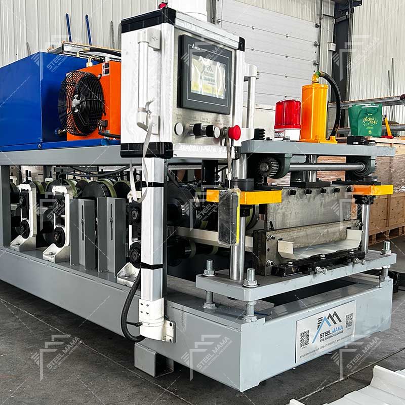 Steelmama El Salvador Popular Economical Kr18 Standing Seam Roll Forming Machine