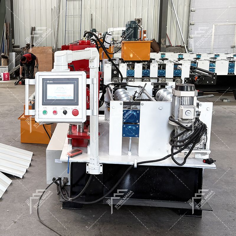 South Africa Popular Custom Design High Productivity Trapezoidal Sheet Crimping Machine