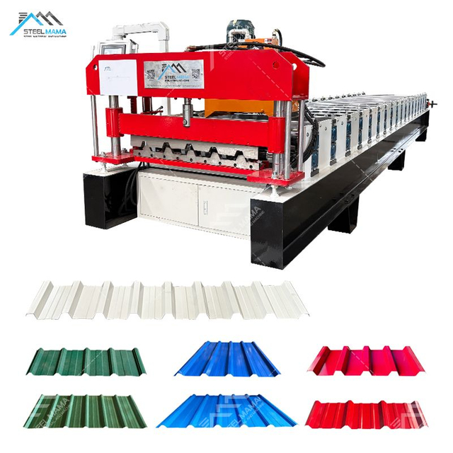 South Africa Popular Prime Quality 686 Trapezoidal Roofing Sheet Roll Forming Machine