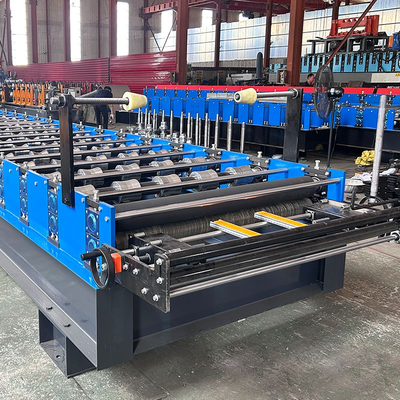 India Popular Premium Full Automatic 1000 Trapezoidal Roofing Sheet Roll Forming Machine