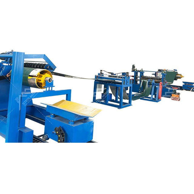 Mali Popular Modern Technology 0.3-1.5mm Metal Steel Coil Slitting Line Machine