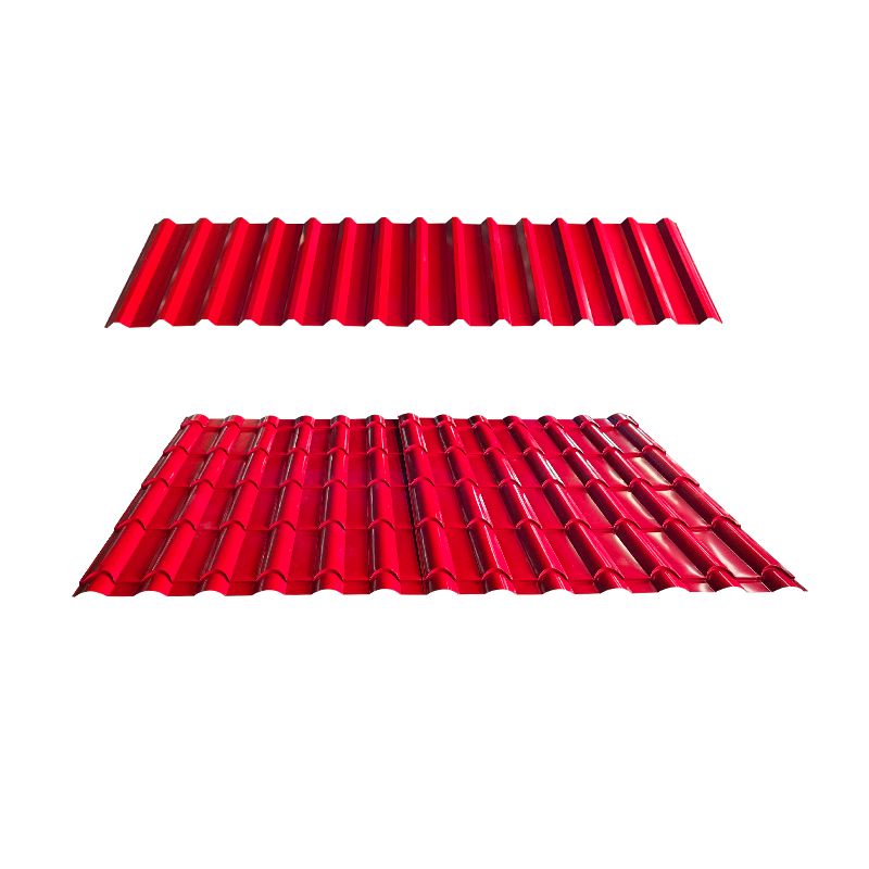 Colombia Popular High Performance R101 Trapezoidal & 966 Tile Roofing Sheet Double Layer Machine
