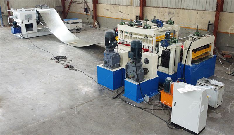 Leveling And cutting machine