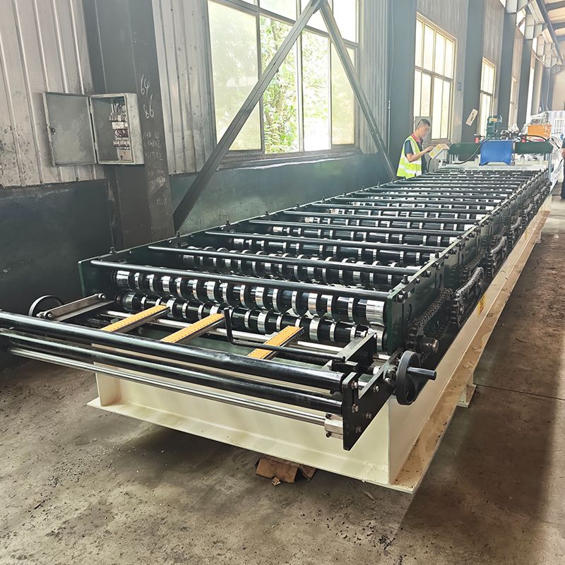 Brazil Popular Hot Sale Full Automatic TP40 Trapezoidal Roofing Sheet Roll Forming Machine