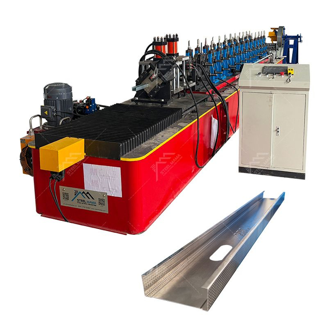 Mexico Popular Light Weight Light Steel C And U Profile Keel Roll Forming Machine