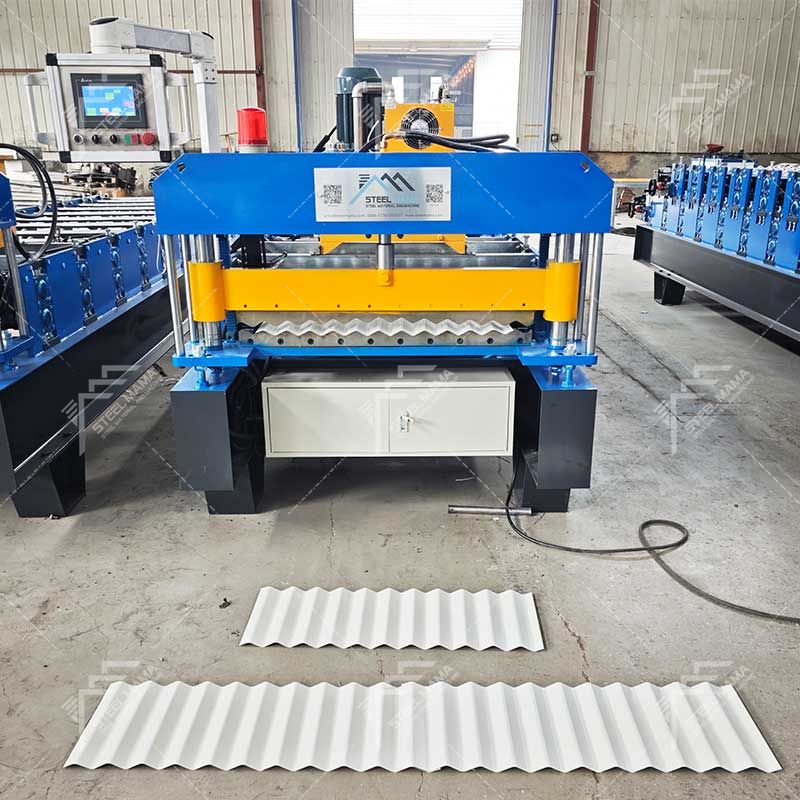 Steelmama South Africa Popular High Quality Color Steel 762 Corrugated Roof Sheet Roll Forming Machine