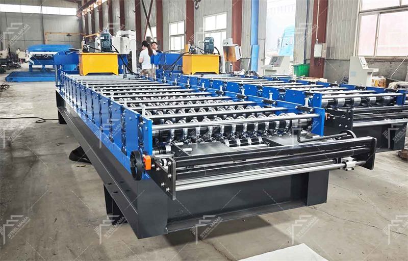 steel metal Corrugated roofing machine