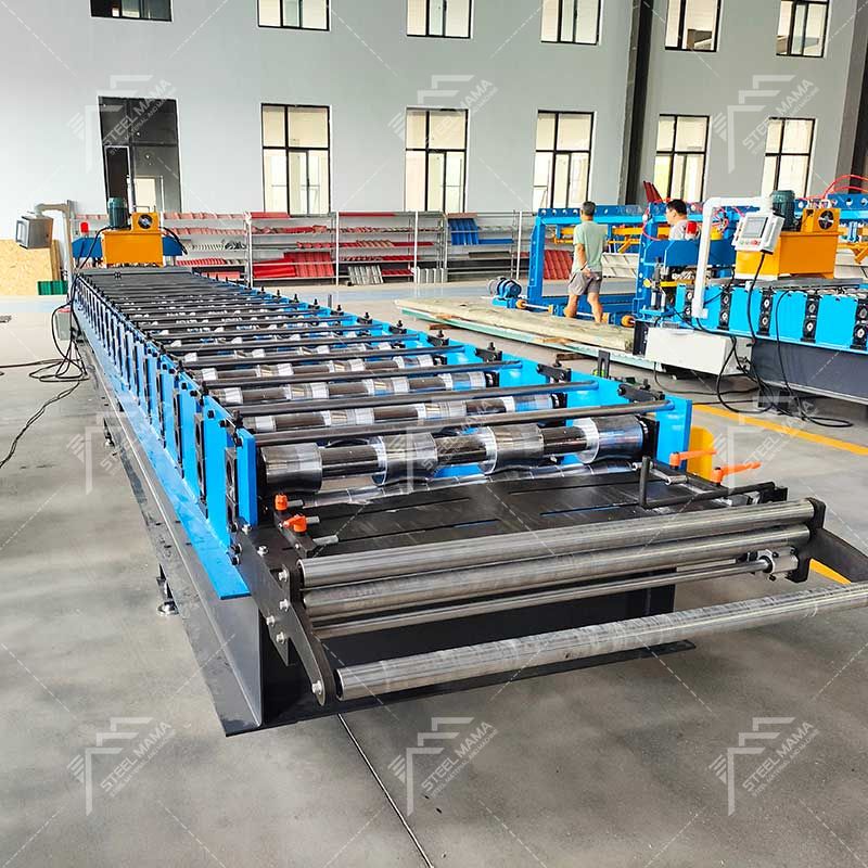 Steelmama High Efficiency 759 Trapezoidal Roof Sheet Metal Panel Forming Machine for IIvory Coast