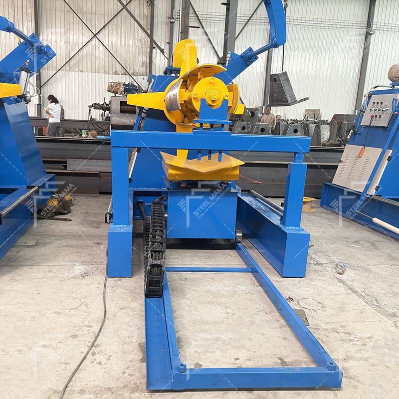 Direct Factory Price Wholesale Popular 7 Tons Weight Hydraulic Decoiler Machine for Korea