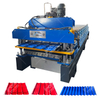 Bolivia Popular Automatic 840 Tile & 825 Corrugated Color Steel Double Layer Roof Sheet Roll Forming Machine