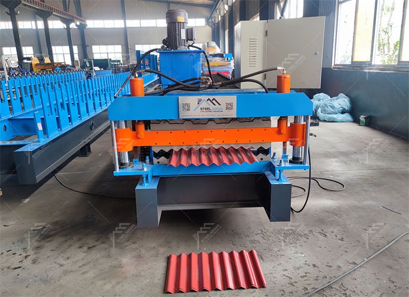 Double Deck Roof Sheet Machine