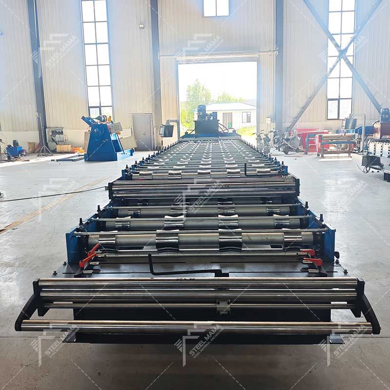 Steelmama High Output TR4 & TR5 Double Roof Panel Roll Forming Machine for Peru