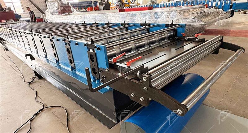 trapezoidal roof roll forming machine