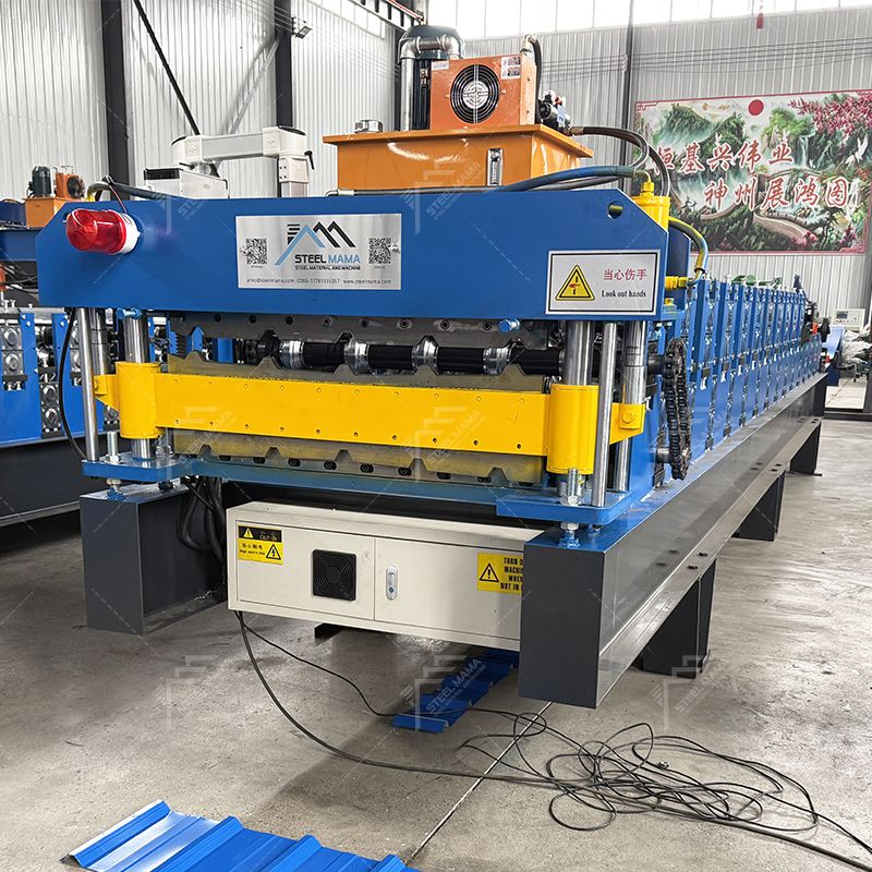 Mozambique Popular High Efficiency 840 Trapezoidal & 780 Trapezoidal Roofing Sheet Double Layer Machine