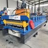 Bolivia Popular High Productivity 836 Corrugated & 840 Trapezoidal Roofing Sheet Double Layer Machine