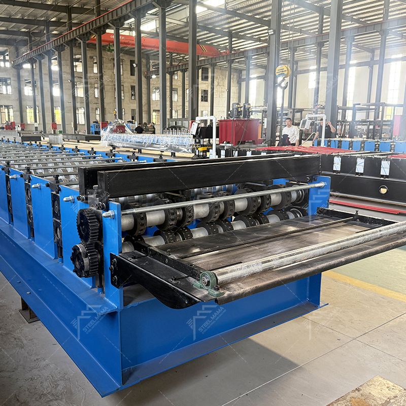 America Popular Automatic Control 846 Decking Floor Roll Forming Machine
