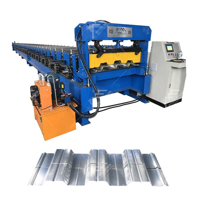 Colombia Popular High Standard 1000 Metal Steel Floor Deck Sheet Roll Forming Machine
