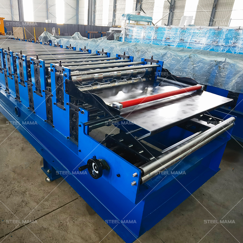 Combined Type 820 Glazed Tile 840IBR Trapezoidal Roof Sheet Making Machine Production Equipment