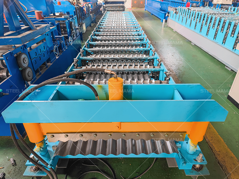 arc roof roll forming machine