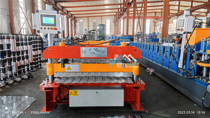 ibr roof sheet forming machine factory