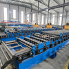 Manufacturing Factory Price Double Layer 980 Trapezoidal Roof Sheet And 1080 Tile Roll Forming Machine