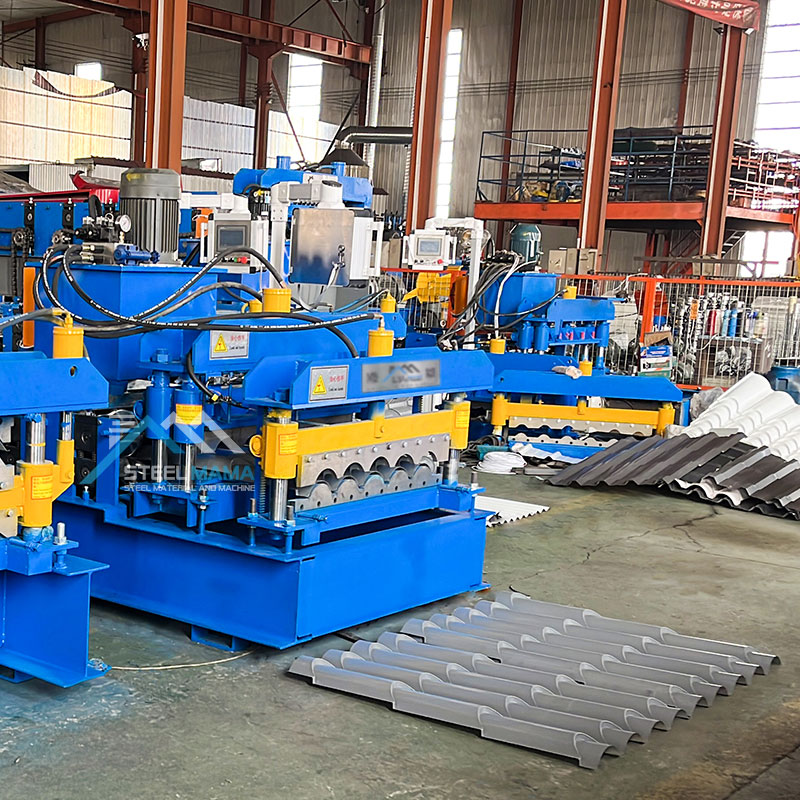 High Stability Construction Materials 815 Corrugated Full Automatic Roof Sheet Tile Making Machinery