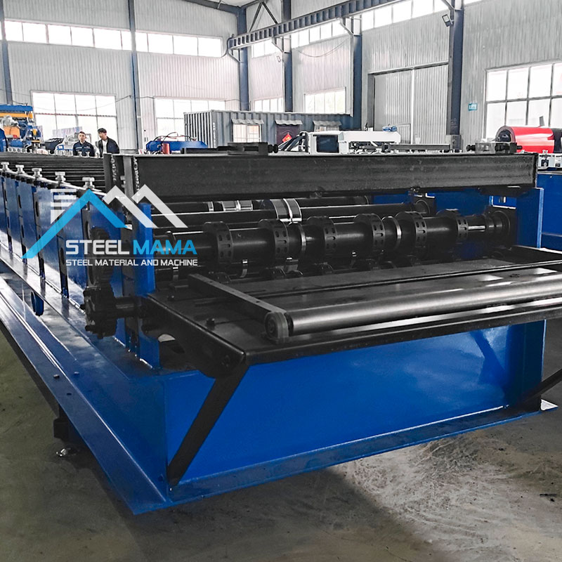 Colombia Popular High Performance Roof Deck Steel 1000 Decking Floor Roll Forming Machine Price