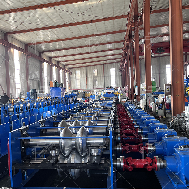 High Performance 2 Wave And 3 Wave Steel W Beam Highway Guardrail Roll Forming Machine