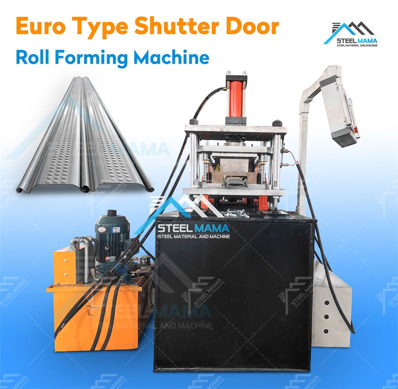 Euro Type Shutter Door Machine Price